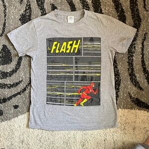 Delta Gray Crew Neck T-Shirt